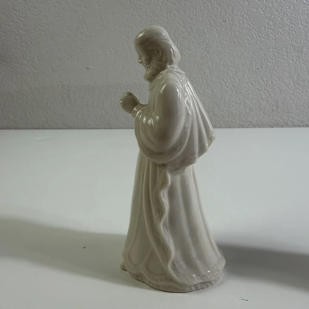 Vintage 1993 Lenox China Jewels Nativity Lot Joseph & Mary Made in USA